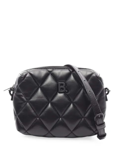 Balenciaga Pre-Owned 2010s B. quilted camera bag Black 1096739