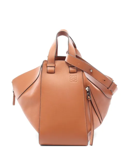 Loewe Pre-Owned 2010s medium Hammock two-way handbag Brown 1095112