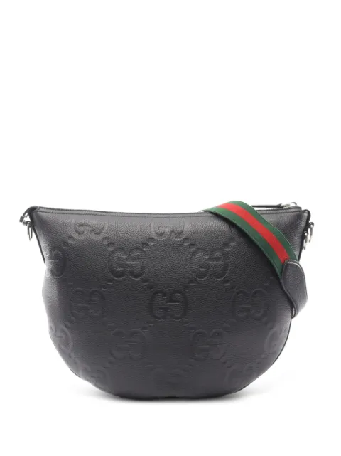 Gucci Pre-Owned 2010s Jumbo GG shoulder bag Black 1096449