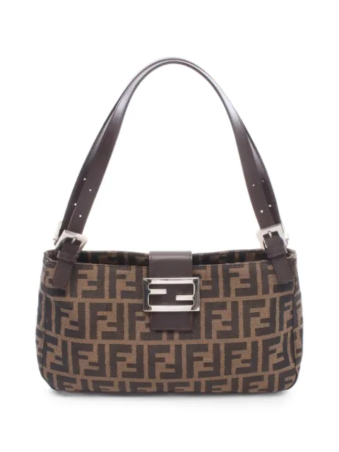 Fendi Pre-Owned 2010s Mamma Baguette shoulder bag Brown 1097072