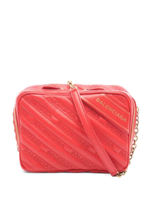 Balenciaga Pre-Owned 2000s XS Blanket Reporter shoulder bag Red 1095455