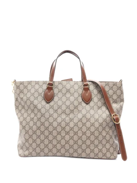 Gucci Pre-Owned 2010s GG Supreme tote bag Neutrals 1095092