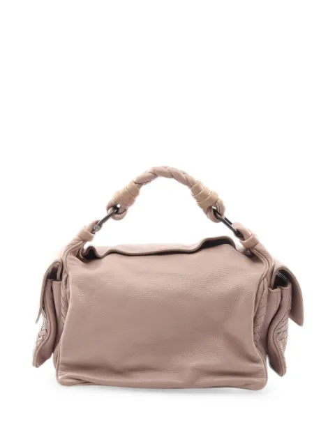 Bottega Veneta Pre-Owned 2000s Cocker Intrecciato shoulder bag Pink 1095011