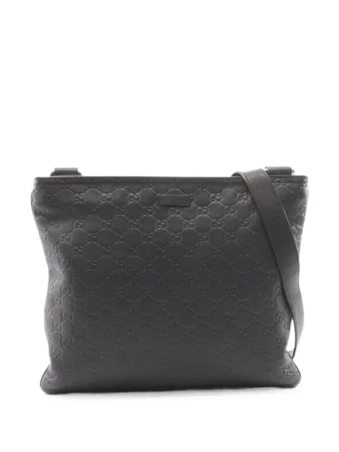 Gucci Pre-Owned 2000s Guccissima messenger bag Brown 1095001