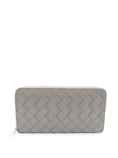 Bottega Veneta Pre-Owned 2010s Intrecciato wallet Grey 1097209