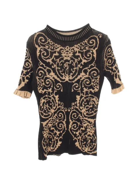 Fendi Pre-Owned 2010s patterned top Black 1095527