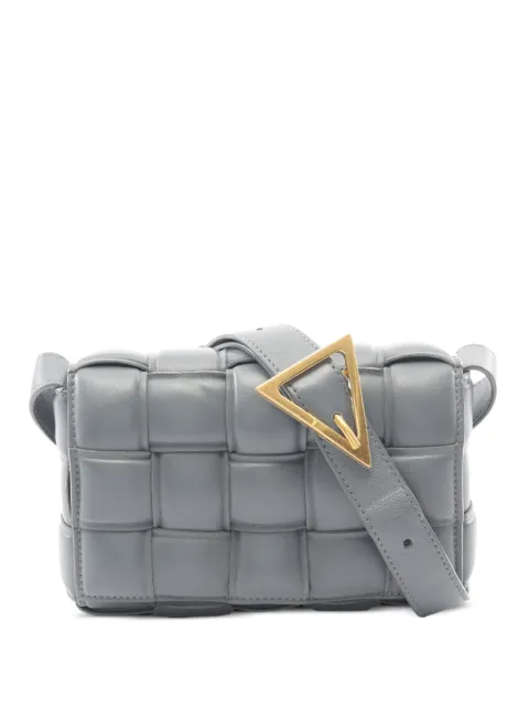 Bottega Veneta Pre-Owned 2010s Padded Cassette shoulder bag Grey 1097224