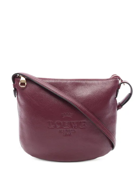 Loewe Pre-Owned 2000s Heritage shoulder bag Red 1094412