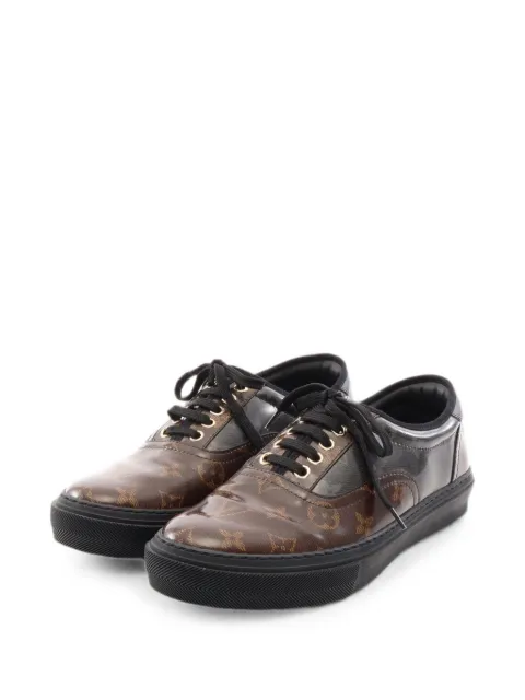 Louis Vuitton Pre-Owned 2018 Trocadero Monogram sneakers Brown 1092736FD0158