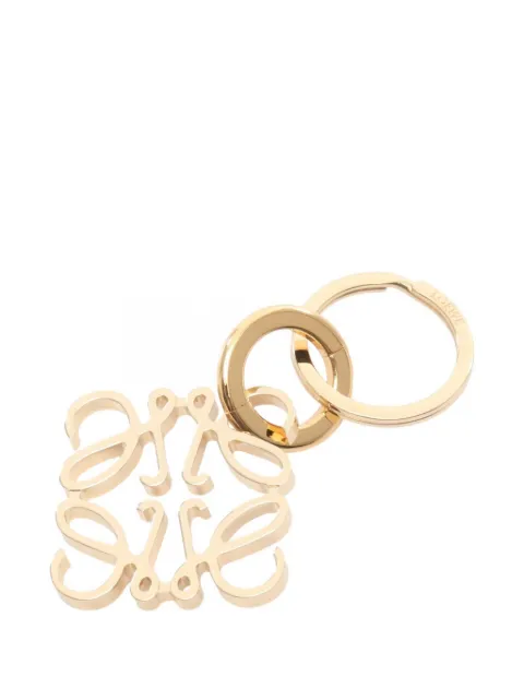 Loewe Pre-Owned 2020s Anagram key ring Gold 1095738