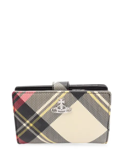 Vivienne Westwood Pre-Owned 2020s Orb bi-fold wallet Black 1095747