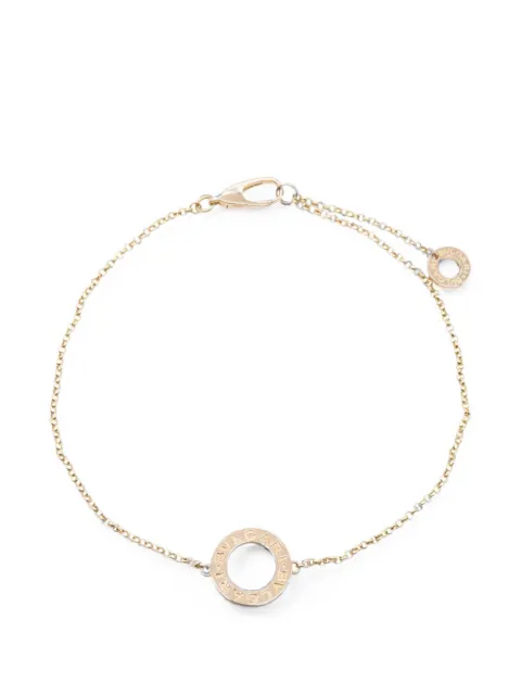 Bvlgari Pre-Owned 2010s Bulgari Bulgari mother-of-pearl bracelet Gold 1095656EEFRC8