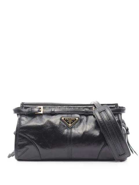 Prada Pre-Owned 2010s small Bonnie shoulder bag Black 1096446