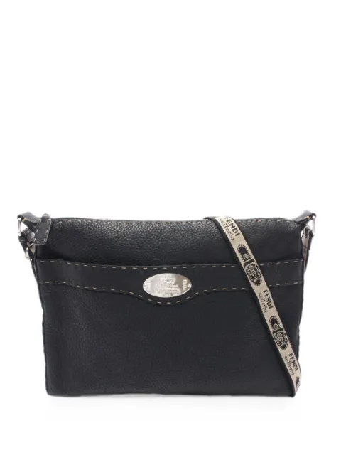 Fendi Pre-Owned 2010s Selleria shoulder bag Black 1095437