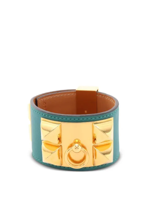 Hermès Pre-Owned 2013 Collier de Chien bangle Gold 1090075QINSQUARE