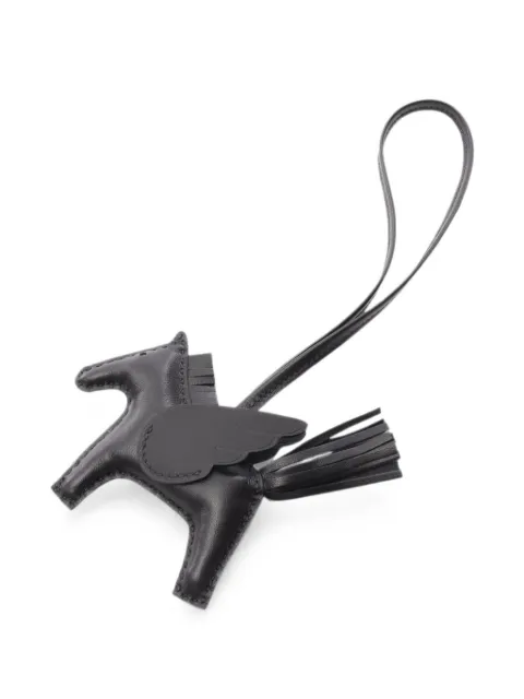 Hermès Pre-Owned 2025 PM Rodeo Pegasus bag charm Black 1096597K