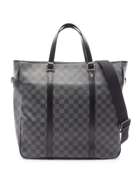 Louis Vuitton Pre-Owned 2008 PM Tadao Damier Graphite tote bag Grey 1094567DU3078