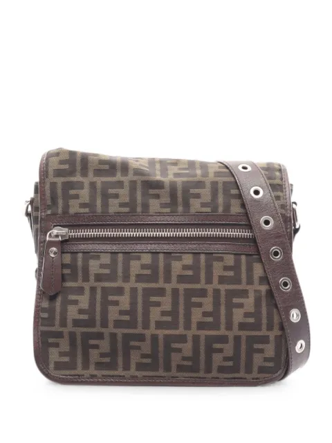 Fendi Pre-Owned 2000s Zucca shoulder bag Brown 1095022