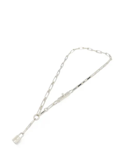 Hermès Pre-Owned 2010s Kelly Shane necklace Silver 109630922S157236