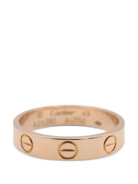 Cartier 2010s mini Love ring Pink 1095763AQV280