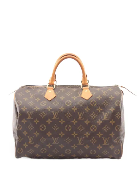 Louis Vuitton Pre-Owned 2015 Speedy 35 Monogram handbag Brown 1096499RI2195