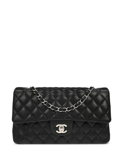 CHANEL Pre-Owned 2012 medium Classic Double Flap shoulder bag Black 197301