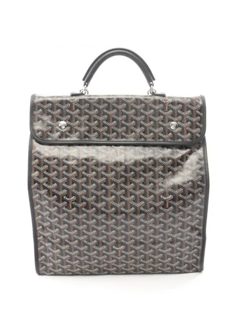 Goyard Pre-Owned 2000-2026 Goyardine Saint Leger backpack Black AZKFMEFF76WR3ZF7