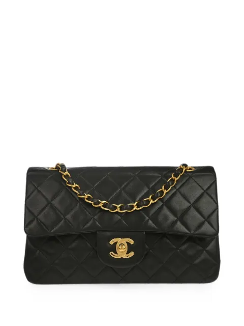 CHANEL Pre-Owned 1996-1997 Classic Double Flap shoulder bag Black 197396