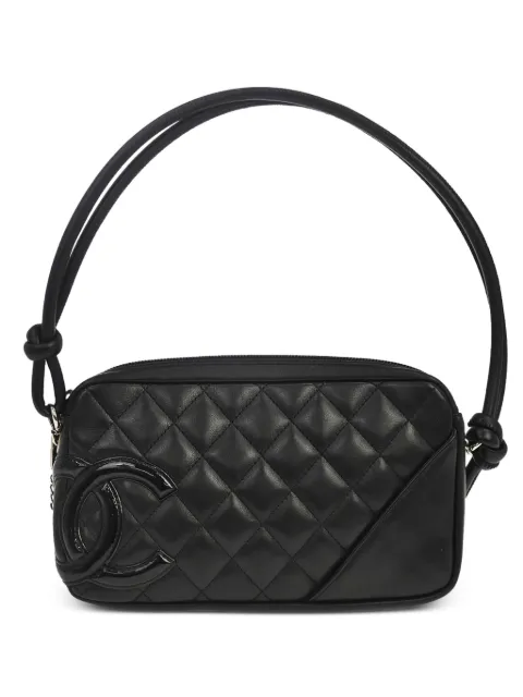 CHANEL Pre-Owned 2006 Cambon Ligne shoulder bag Black 197530