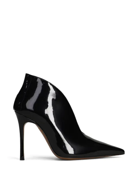 Roberto Festa Adele patent-finish ankle boots Black ADELE