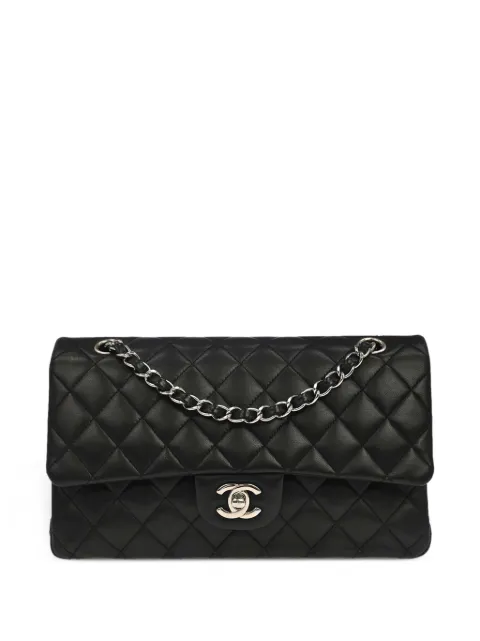 CHANEL Pre-Owned 2011 medium Classic Double Flap shoulder bag Black 197333