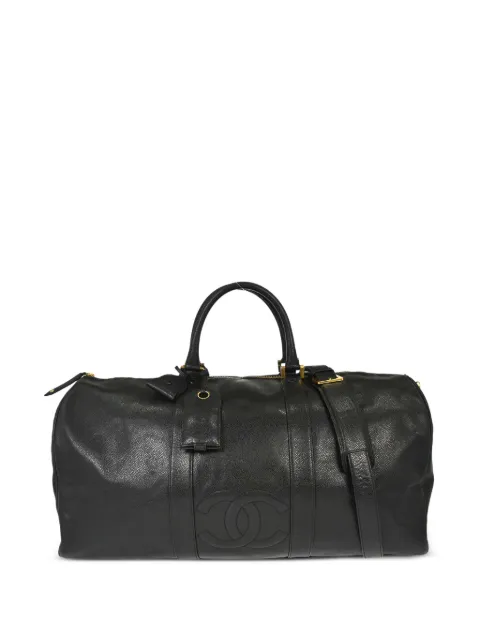 CHANEL Pre-Owned 1992 CC duffle bag Black 188843