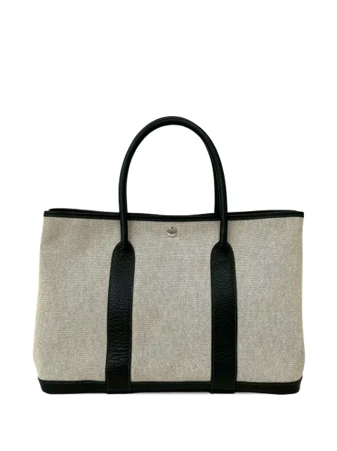 Hermès Pre-Owned 2000-2026 Toile and Negonda Garden Party 36 tote bag Grey HJPTBSHHUR8MK370