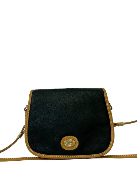 Gucci Pre-Owned 20th Century Calfskin crossbody bag Black U7RNYWHY1P9X5RNO
