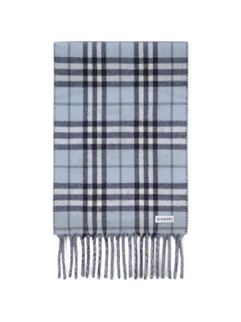 Burberry reversible Knight stamp scarf Blue 8130404