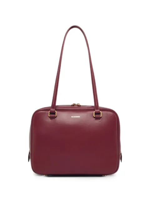 Jil Sander medium Vision leather shoulder bag Red J07ZH0078P9079