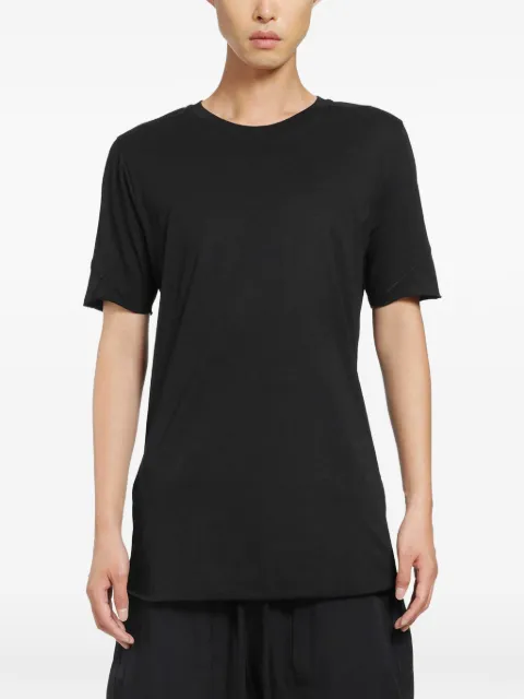 Thom Krom exposed-seam T-shirt Black MTS977