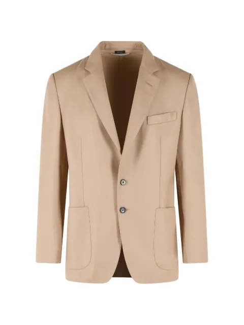 TOM FORD single-breasted blazer Neutrals JDDN01WSS65