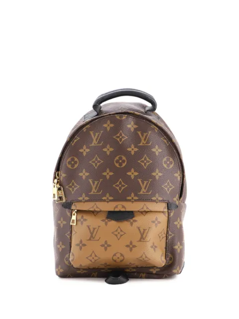 Louis Vuitton Pre-Owned Palm Springs Reverse Monogram Canvas PM backpack Black SGC48VNVYE7VCYR6