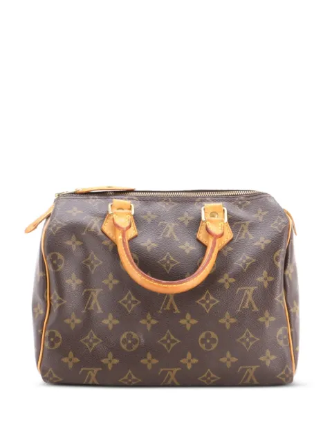Louis Vuitton Pre-Owned Speedy Handbag Monogram Canvas 25 satchel Brown S0O4AS6Y5O2B7L93
