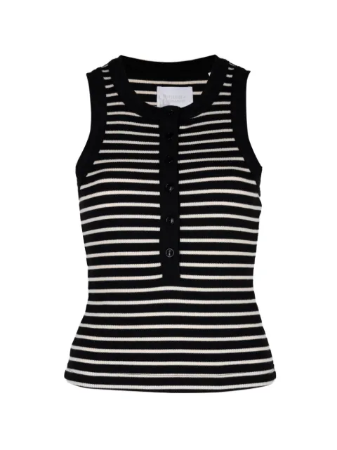 Citizens of Humanity Caralyn striped tank top Black 94351954