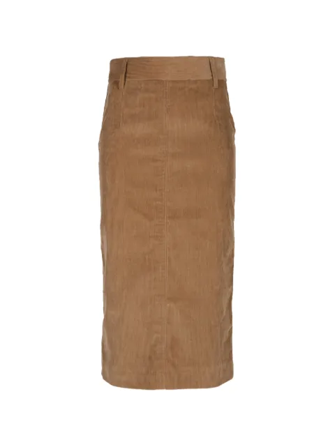 Maria McManus corduroy midi pencil skirt Brown SK006ORC