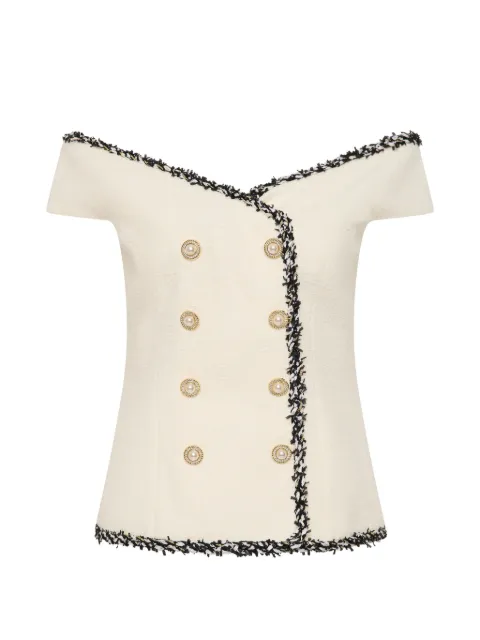 Rebecca Vallance Jacquie top Neutrals 26032726