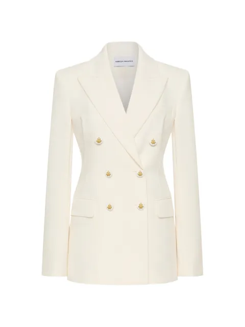 Rebecca Vallance Odilia double-breasted blazer Neutrals 26034377