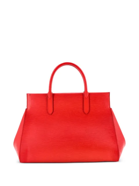Louis Vuitton Pre-Owned Marly Handbag Epi Leather MM satchel Red B7FCUS2EMTNX3V0N