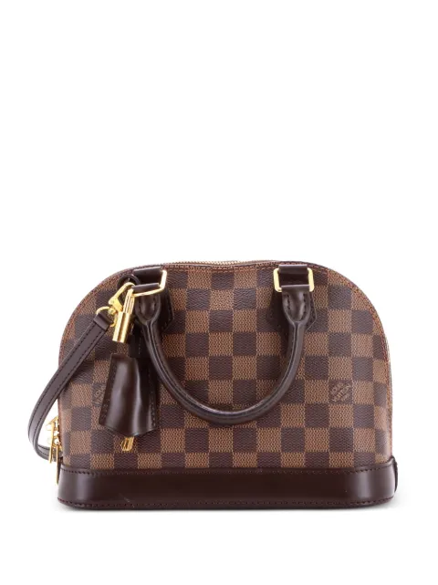 Louis Vuitton Pre-Owned Alma Handbag Damier BB shoulder bag Brown ZQZTV3Z31Y64ITI3