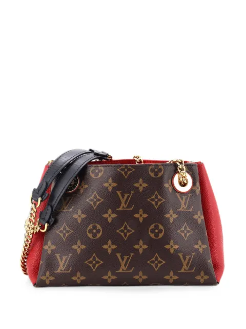 Louis Vuitton Pre-Owned Surene Handbag Monogram Canvas with Leather BB shoulder bag Red X9DLN4A8NJFU5KJ0