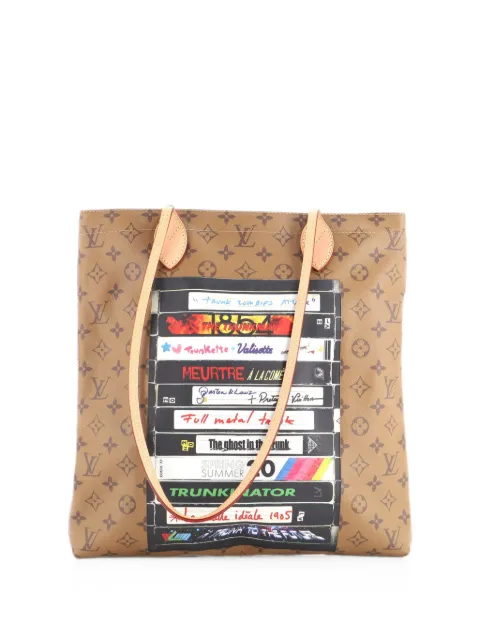 Louis Vuitton Pre-Owned Carry It Limited Edition Video Tape Reverse Monogram Canvas tote bag Brown WUE6YKDVU6O5RJA1