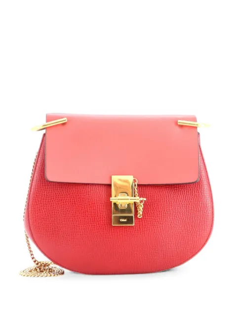 Chloé Pre-Owned Drew Leather Small crossbody bag Red NQF3F8JPMLUOCNUB