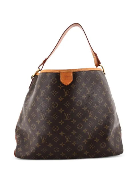 Louis Vuitton Pre-Owned Delightful Handbag Monogram Canvas MM hobo bag Brown UX2DMNGYOEBV3Y5Y